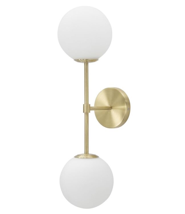 Mauro Ferretti WANDLAMP GLAMY DOPPIA CM 15x21x55 - 1711340000