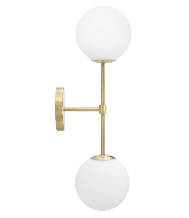 Mauro Ferretti WANDLAMP GLAMY DOPPIA CM 15x21x55 - 1711340000