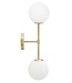 Mauro Ferretti WANDLAMP GLAMY DOPPIA CM 15x21x55 - 1711340000