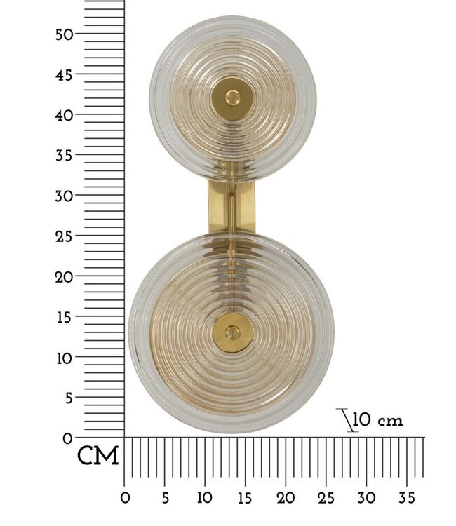 Mauro Ferretti WANDLAMP VENETIË CM 25X10X52