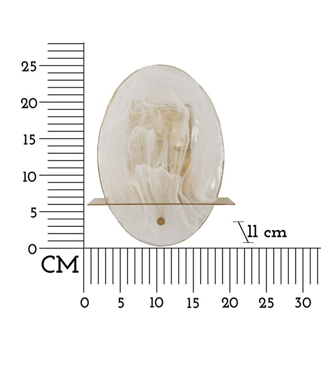 Mauro Ferretti WANDLAMP PORTLAN CM 20X11X25