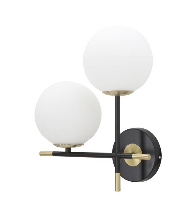 Mauro Ferretti WANDLAMP DARKY DUBBEL CM 30x17x35