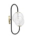Mauro Ferretti WANDLAMP IJZER ZWART CM 36x24x45 - 1711270000