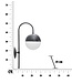 Mauro Ferretti WANDLAMP DARKY STREET CM 19x31x51 - 1711320000
