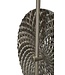 Mauro Ferretti WANDLAMP ZILVERKLEURIG CM 28X15X54