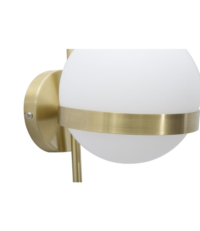Mauro Ferretti WANDLAMP GLAMY CIRKEL CM 15x20x40