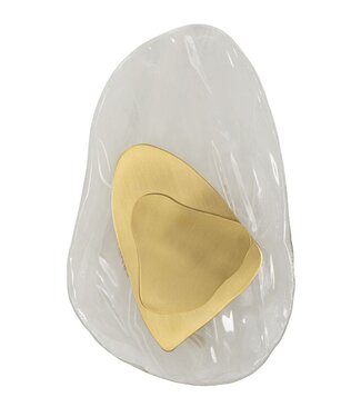 Mauro Ferretti WANDLAMP OCEAAN GOUD CM 21X8X31
