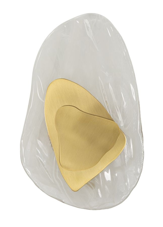 WANDLAMP OCEAAN GOUD CM 21X8X31 afbeelding