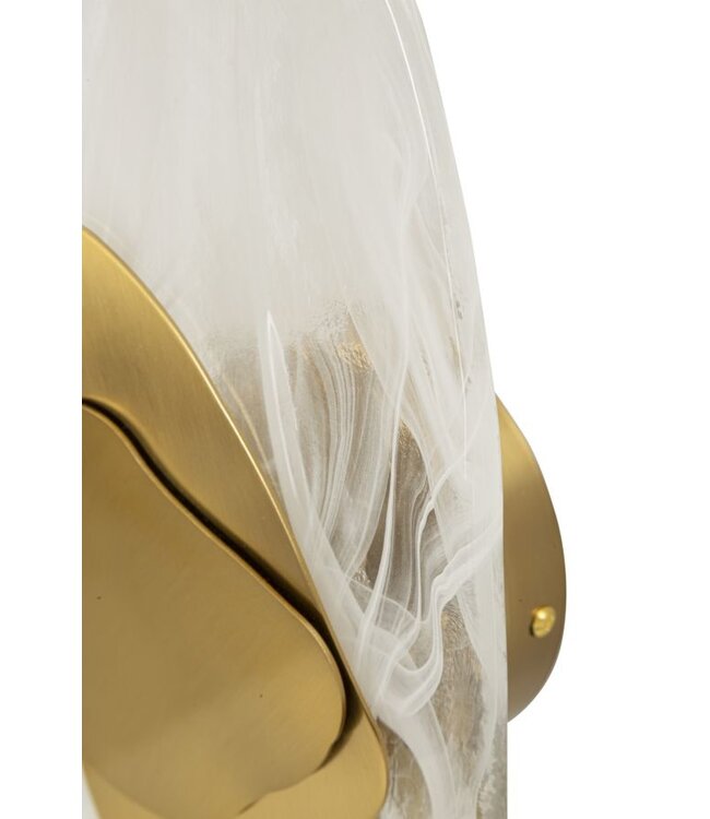 Mauro Ferretti WANDLAMP OCEAAN GOUD CM 21X8X31