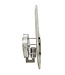 Mauro Ferretti WANDLAMP OCEAAN ZILVER CM 21X8X31
