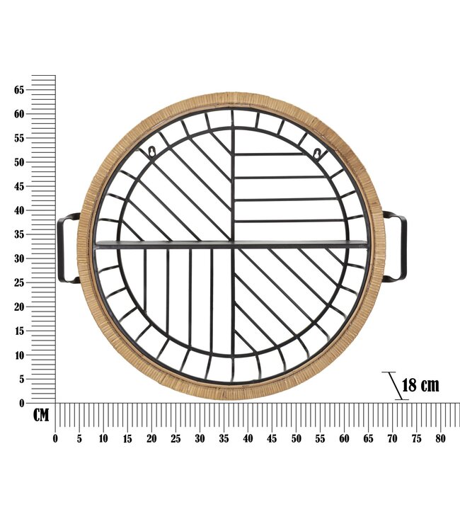 Mauro Ferretti WANDPLANK CEBU CM 72,5X18X65