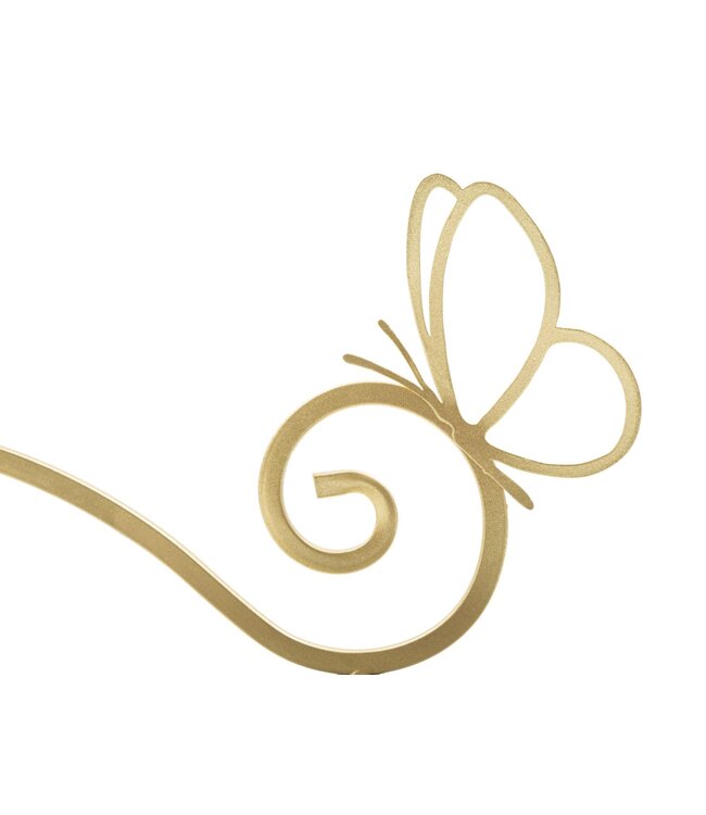 Mauro Ferretti BEDKAST ZIJKANT VLINDER SET 2 STUKS CM 41,5X18X21