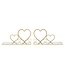 Mauro Ferretti BEDKAST SIDE HARTJES SET 2 STUKS CM 41,5X18X21