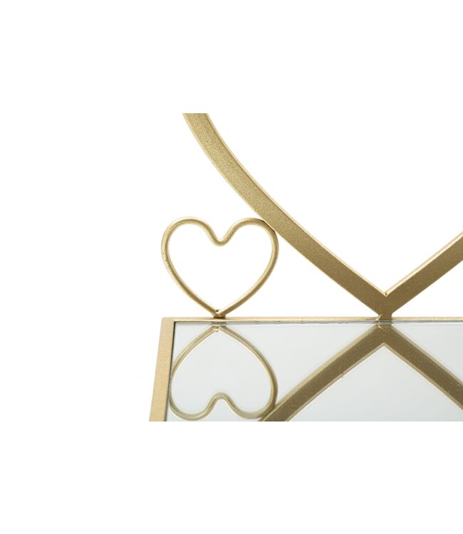 Mauro Ferretti BEDKAST SIDE HARTJES SET 2 STUKS CM 41,5X18X21