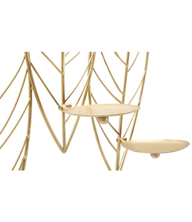 Mauro Ferretti WAND KANDELAAR BLAD CM 66X14X56