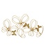 Mauro Ferretti WAND KANDELAAR VLINDERS CM 61X12X34