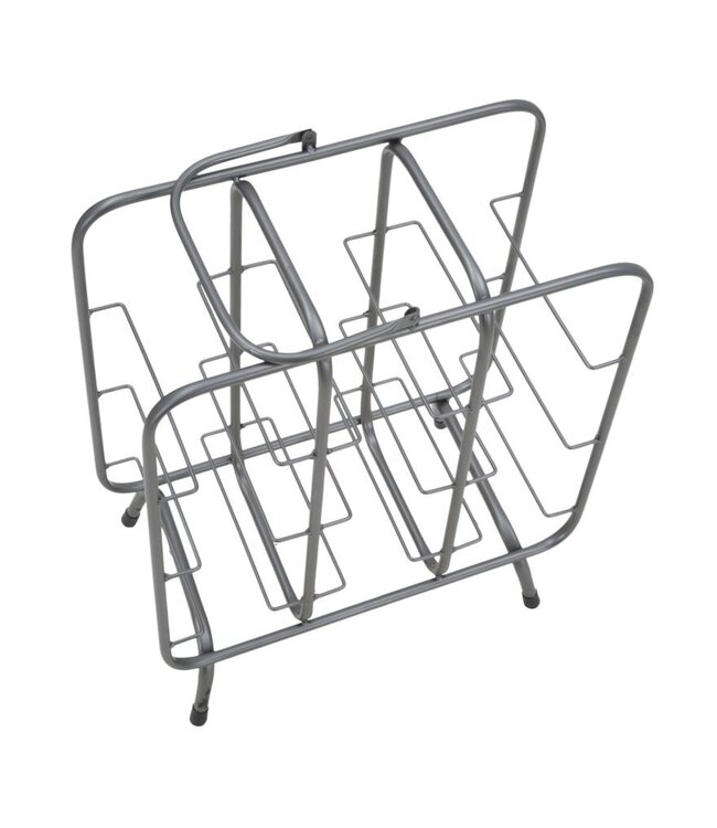 Mauro Ferretti FLESSENREK VIERKANT (9 flessen) CM 40X23X47,5