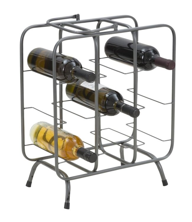 Mauro Ferretti FLESSENREK VIERKANT (9 flessen) CM 40X23X47,5