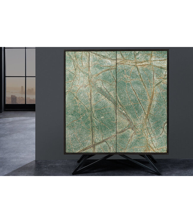 Invicta Interior Massief houten dressoir MOUNTAIN SOUL 120 cm kast van echt natuursteen acacia - 43794