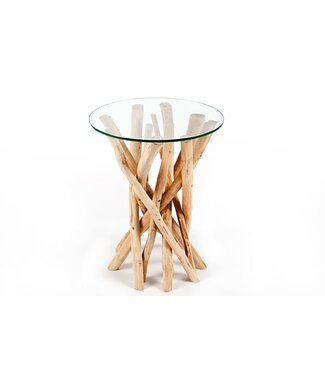 Invicta Interior Glasplaat Ø 40cm rond voor bijzettafels gehard glas - 19807-2