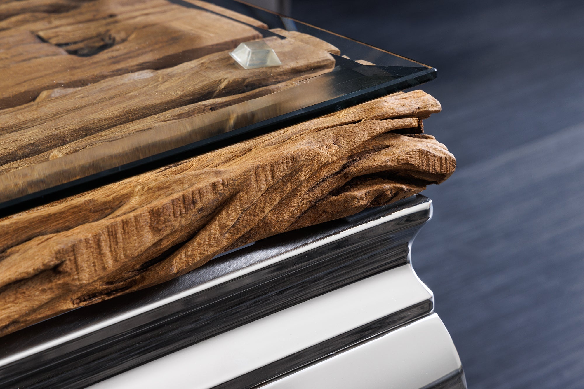 Salontafelblad BARRACUDA 100x60cm teakhout - 44373 afbeelding