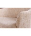 Invicta Interior Armleuningen Stoel EXTRAVAGANCIA beige chenille stof geborsteld champagne goud metaal - 45927
