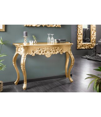 Invicta Interior Elegante console VENICE 110 cm goud barok design dressoir handgemaakt - 15633