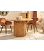 Invicta Interior Ronde eettafel TRES CHIC 120cm bruin mangohout massief hout met opbergruimte - 45994