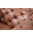 Invicta Interior Design Chesterfield Fauteuil MODERN BAROK 120cm antiek bruin microvezel met veerkern - 44399
