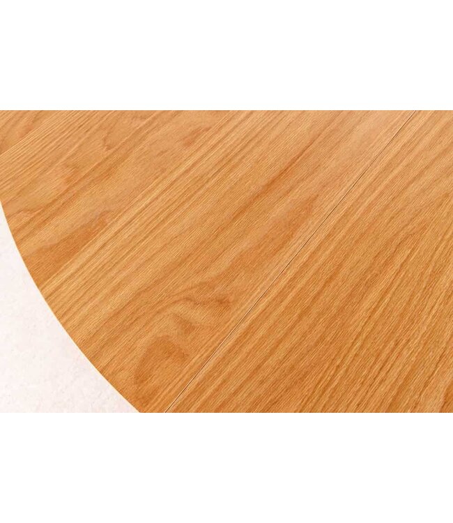 Invicta Interior Uitschuifbare eettafel VALHALLA WOOD 120-160-200cm naturel eiken ovale voet - 44092