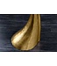 Invicta Interior Design salontafel WILDLIFE walvisvin 70cm goud metaal handgemaakt - 43472