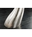 Invicta Interior Design Bijzettafel WILDLIFE Whale Fin 60cm zilver metaal handgemaakt - 44842