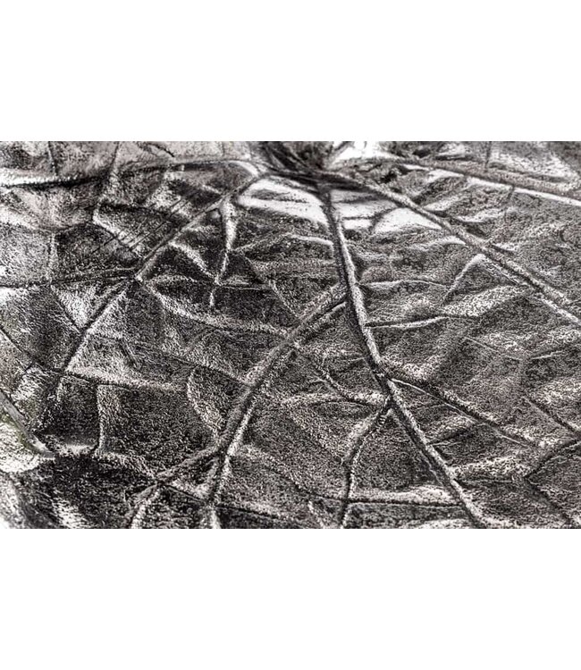 Invicta Interior Design Bijzettafel WILDLIFE MONKEY 60cm Zilver Metaal Handgemaakt - 44836