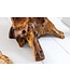 Invicta Interior Massief houten bijzettafel ROOT 40cm naturel teakhout gemaakt van wortelhout in paaldesign - 44713