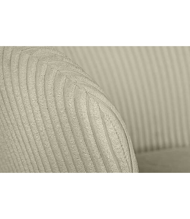 Invicta Interior Design Stoel LYON mint corduroy zwarte metalen poten - 44963