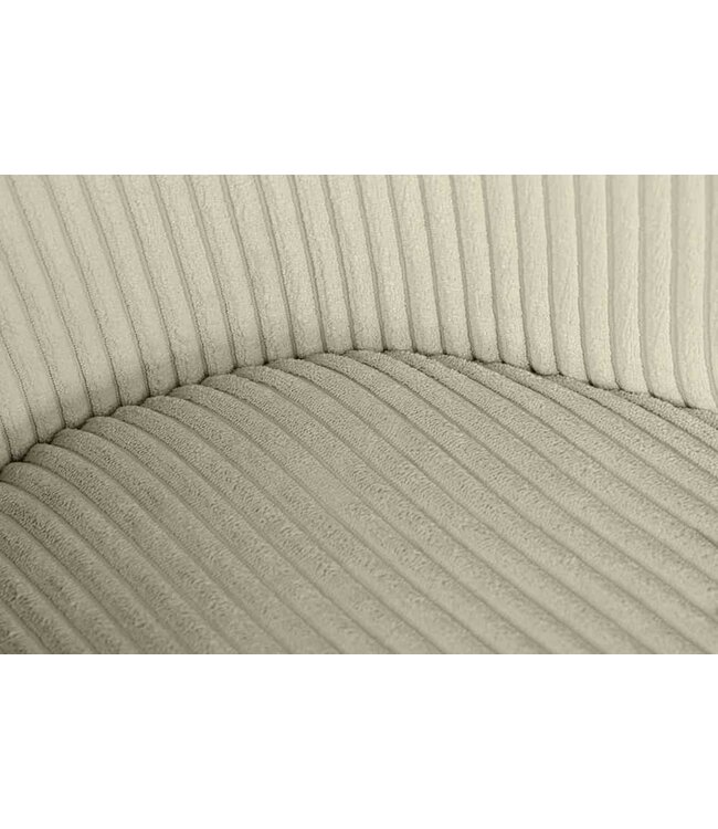 Invicta Interior Design Stoel LYON mint corduroy zwarte metalen poten - 44963