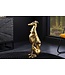 Invicta Interior Design Sculptuur GREYHOUND 70cm goud metaal aluminium greyhound beeldje - 45170