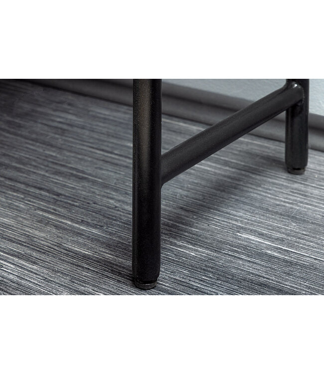 Invicta Interior Massief Highboard LION 140cm Wit Mango Hout Metaal 3D Houtsnijwerk Kunstwerk  - 45851