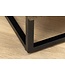 Invicta Interior Massief dressoir SNAKE 160cm bruin mangohout met 3D houtsnijwerk zwart slangendessin - 44656