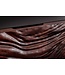 Invicta Interior Massief dressoir FLUID 175cm Walnoot Bruin Acaciahout 3D Design Zwart Onderstel - 45599