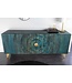 Invicta Interior Handgemaakt dressoir GOLDEN SUNSET 180cm turquoise goud mangohout metalen poten - 45643