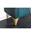 Invicta Interior Handgemaakt dressoir GOLDEN SUNSET 180cm turquoise goud mangohout metalen poten - 45643