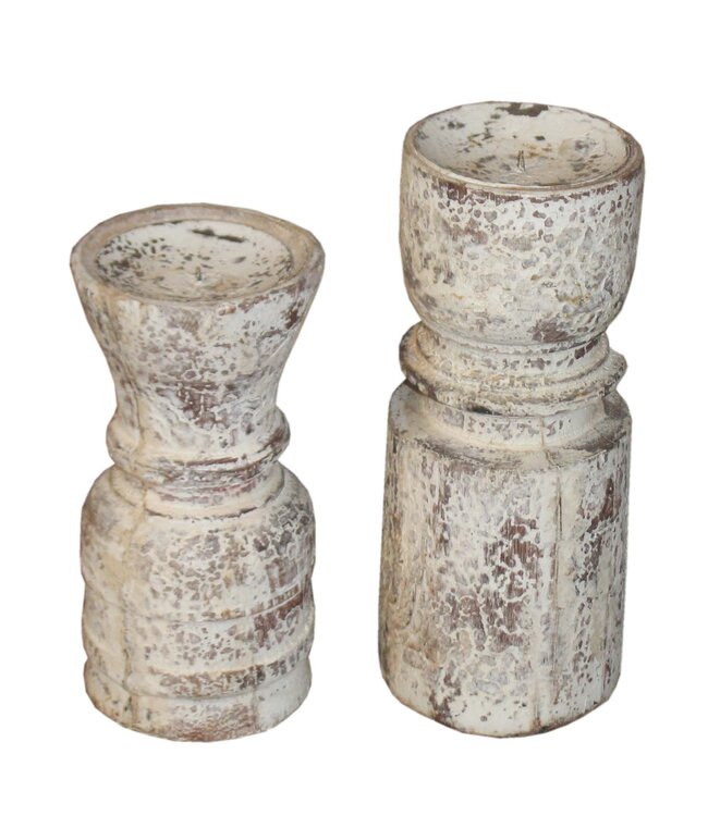 Livingfurn Icons WD CANDLE STAND RE044-13464