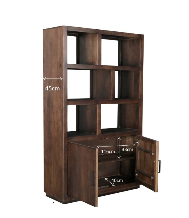 Livingfurn Jaxx Brown 120cm-31078