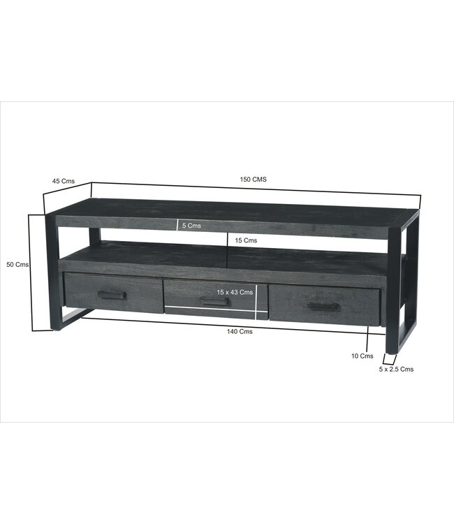 Livingfurn Norris 150 cm-12441