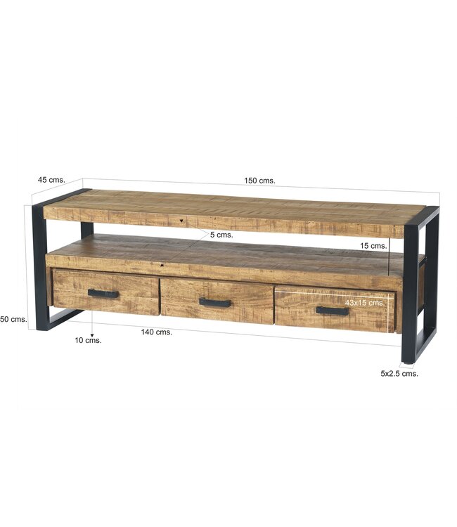 Livingfurn Nairobi 150cm-12456