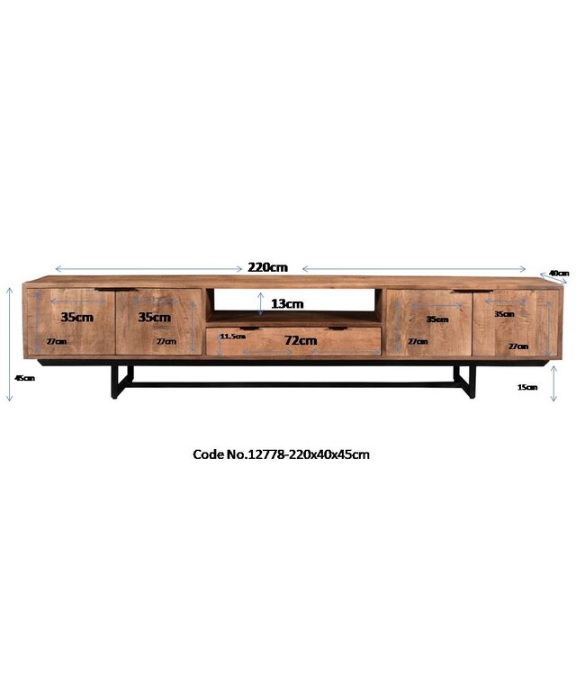 Livingfurn Valdez 220 cm-12778