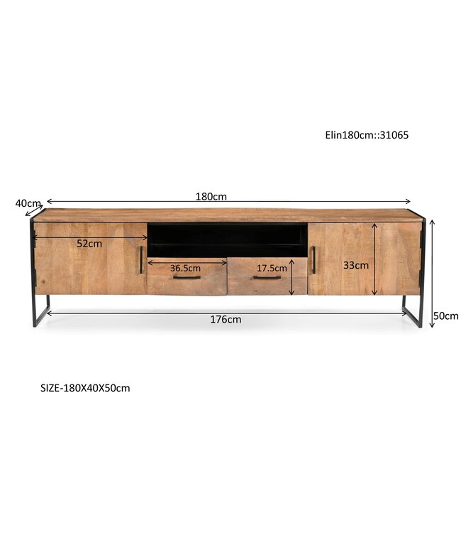 Livingfurn Elin 180cm-31065