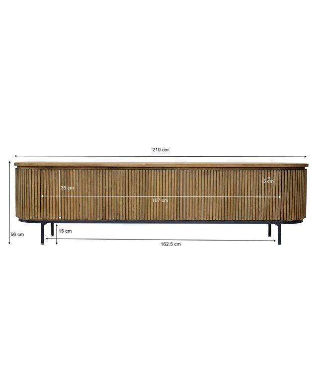 Livingfurn Lausanne 210cm-31443
