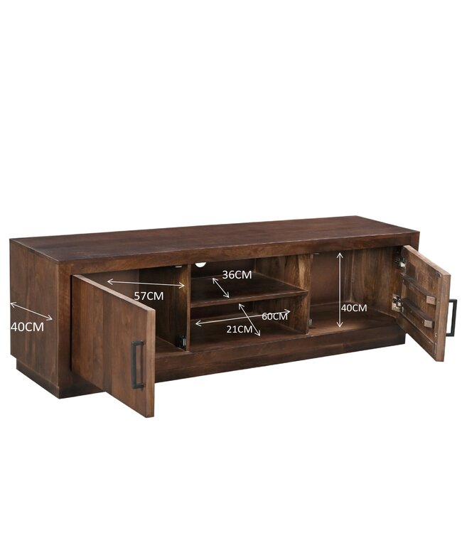 Livingfurn Jaxx Brown 180cm-31083